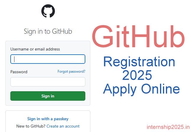 GitHub internship