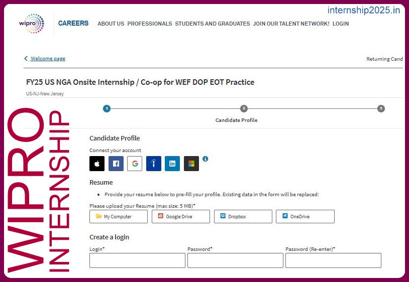 Wipro Internship